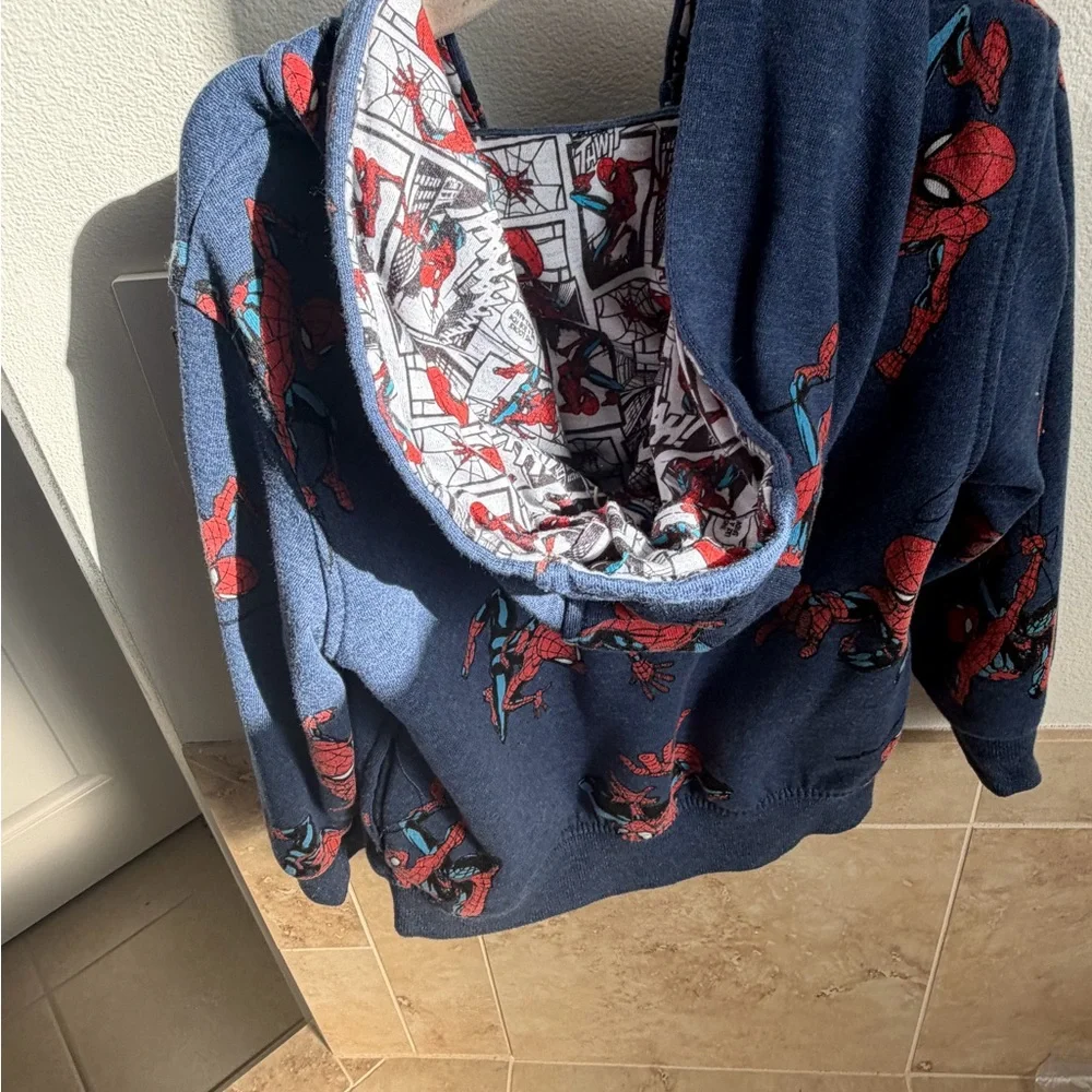 Kids' Cartoon Character Hoodies - Light Blue and Navy - Picture 10 of 14